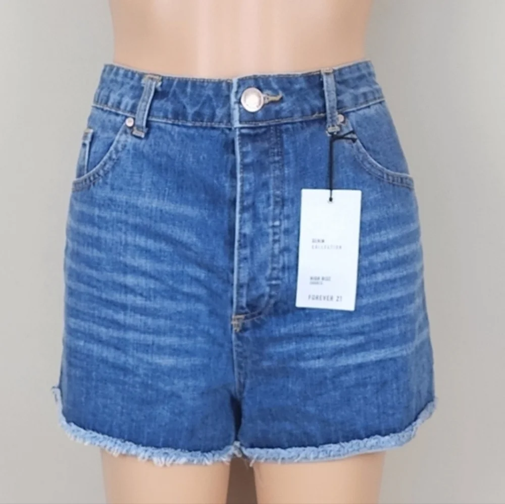 Forever 21 Denim Collection High Rise Jeans Shorts